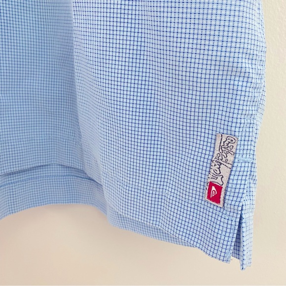 Quicksilver Light Blue Short-Sleeved Button-up Shirt - Picture 5 of 12